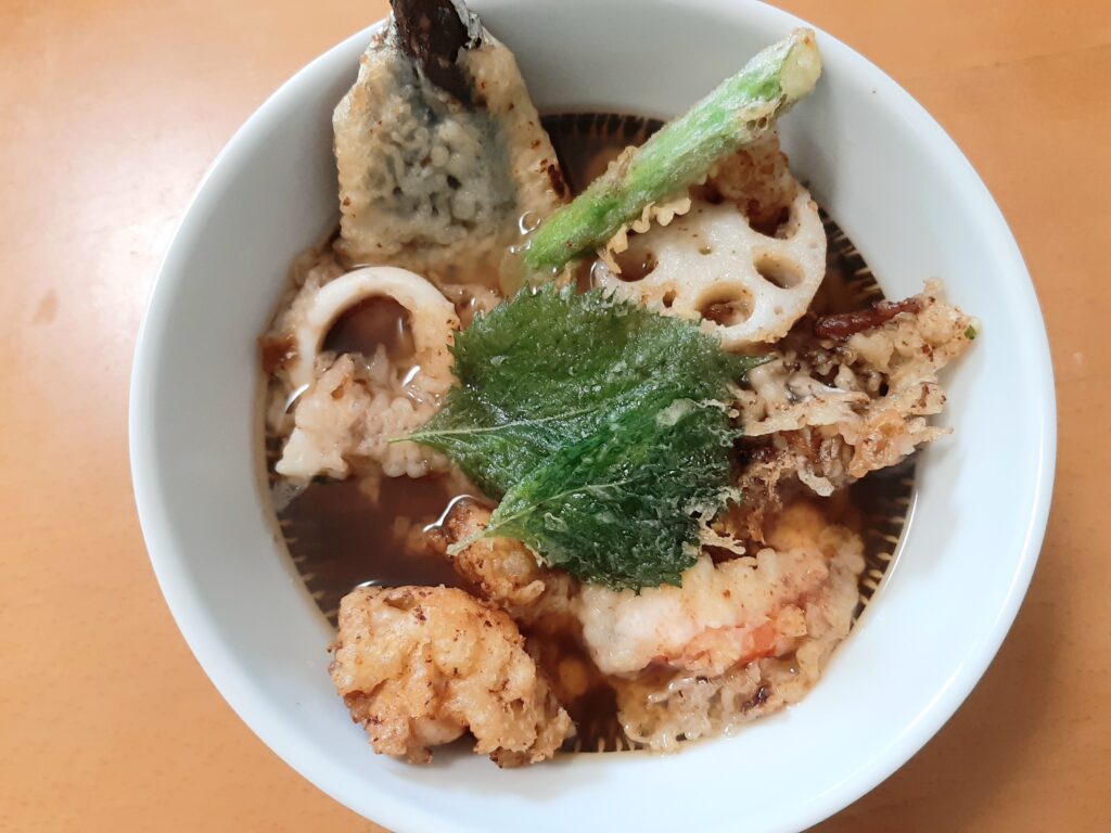 天ぷらうどん